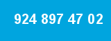 924 897 47 02 924 897 47 02